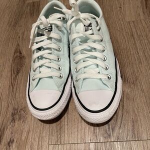 Converse Light Green High Tops